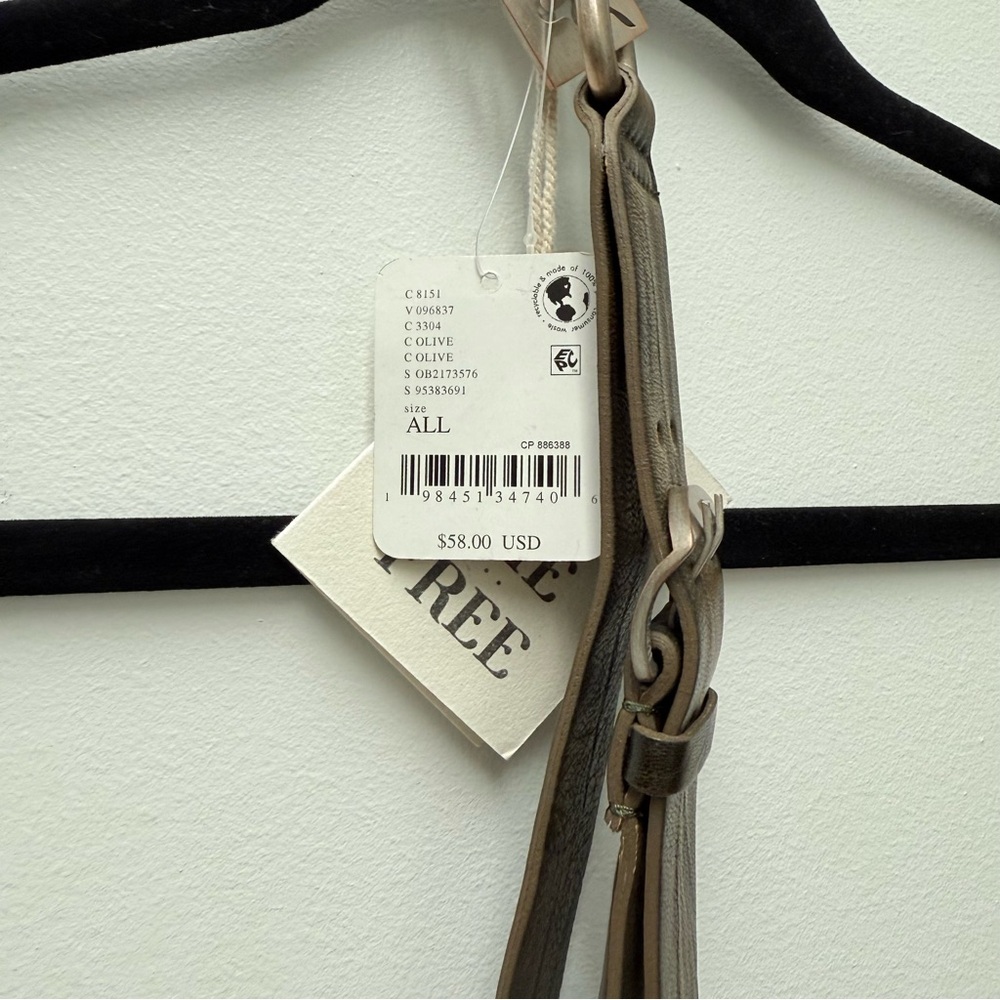 NWT Free People We The Free Mini Belt Bag Charm, Olive | One Size - Picture 5 of 5